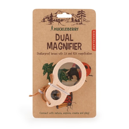 Huckleberry Loupe Enfant Dual   Magnifier KIKKERLAND