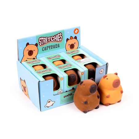 KAWAII - Capybara - Figurine 'Stretchies' Anti-Stress