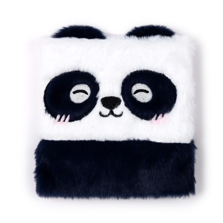 KAWAII - Adoramals Panda - Notebook Pelucheux Premium