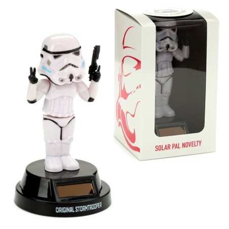 STAR WARS - Stormtrooper Signe Peace - Figurine Solaire 13cm