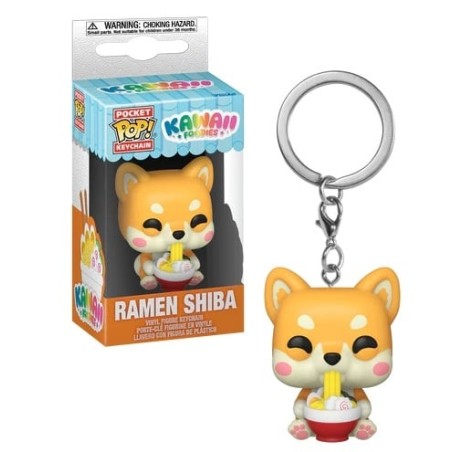 KAWAII FOODIES - Pocket Pop Keychains - Ramen Shiba FUNKO