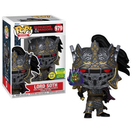 DONJONS ET DRAGONS - POP Games N° 979 - Lord Soth (GITD) "Convention" FUNKO