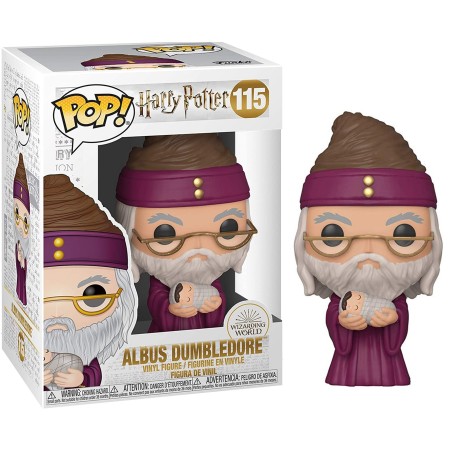 HARRY POTTER - POP N° 115 - Dumbledore w/ Baby Harry FUNKO