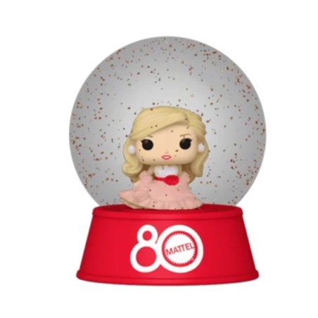 RETRO TOYS - Boule à Neige Peaches'N Cream Barbie