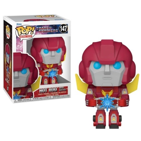 TRANSFORMERS - POP N° 147 - Hot Rod avec Matrix