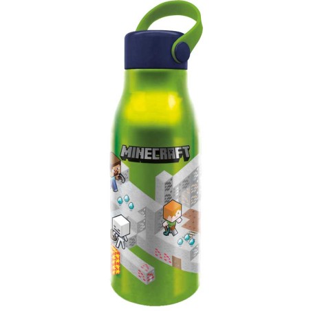 MINECRAFT - Bouteille en Aluminium avec Anse - 760ml STOR