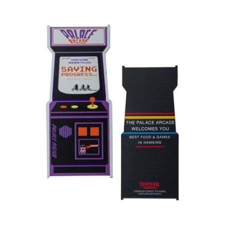 Stranger Things Marque-page en métal arcade