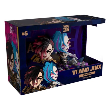 Arcane pack 2 Vinyl figurines Vi & Jinx 11 cm YOUTOOZ