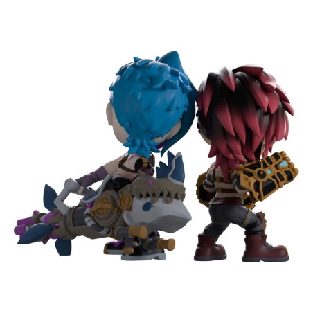 Arcane pack 2 Vinyl figurines Vi & Jinx 11 cm YOUTOOZ