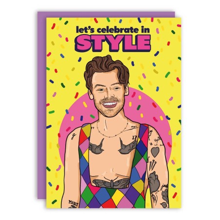 Carte d'anniversaire STYLE