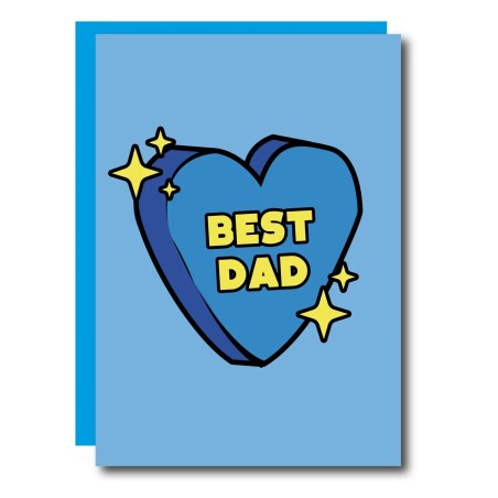 Carte Fête des pères Best Dad