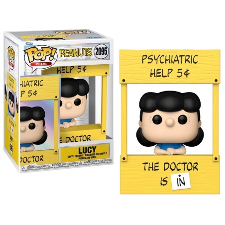 PEANUTS - POP Plus N° 2095 - Lucy (Psychiatric Booth) FUNKO
