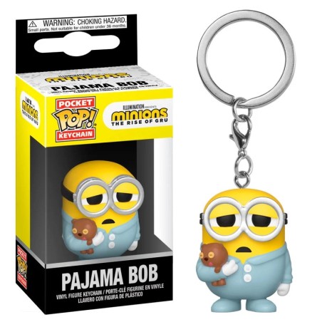 MINIONS 2 - Pocket Pop Keychain - Pajama Bob FUNKO