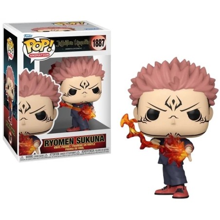 JUJUTSU KAISEN - POP Animation N° 1887 - Sukuna (Fire Arrow) FUNKO