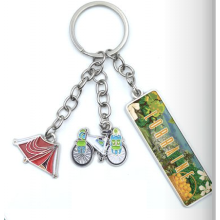 Porte Clés Tente Vélo Lorraine