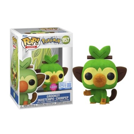 POKEMON - POP Games N° 957 - Ouistempo (Flocked) FUNKO