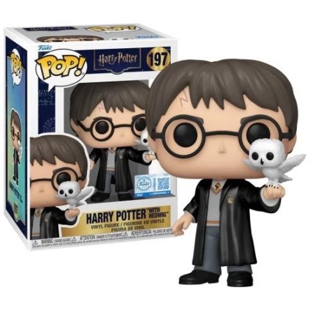 HARRY POTTER - POP Movies N° 197 - Harry avec Hedwige FUNKO
