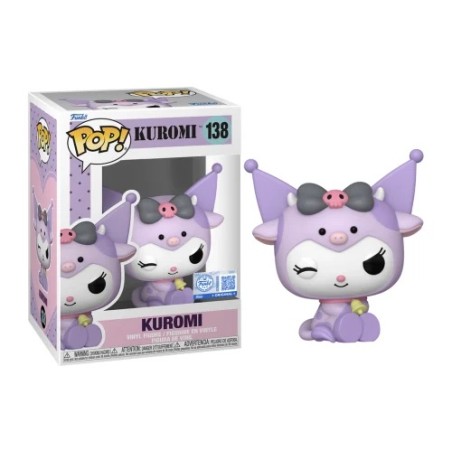 HELLO KITTY - POP Sanrio N° 138 - Kuromi en cosplay de vache FUNKO