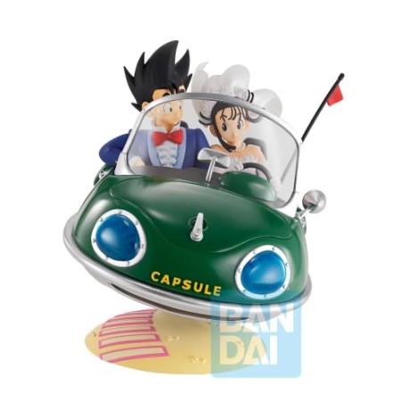 DRAGON BALL - Son Goku & Chichi - Figurine Snap Collection 2 14cm BANPRESTO