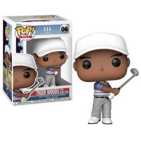TIGER WOODS - POP Golf N° 06 - Tour Debut 1992 FUNKO