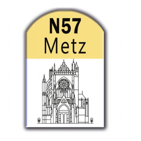 MAGNET BOIS FORME BORNE METZ