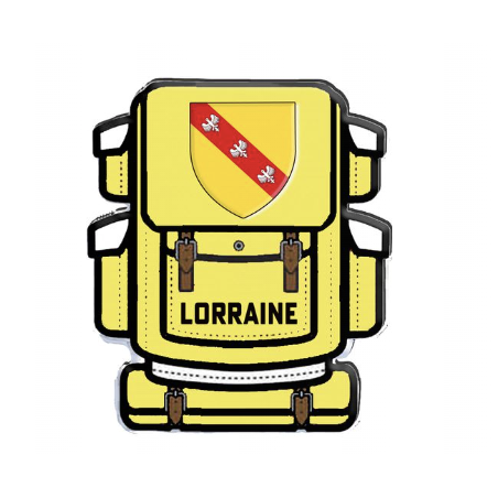 MAGNET BOIS SAC A DOS LORRAINE