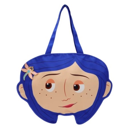 CORALINE - Oversize Canvas Tote Bag LoungeFly