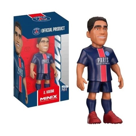 PSG - Hakimi - Figurine Minix 12cm