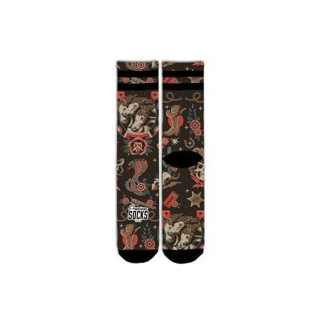 Chaussettes Rodeo - Mid High - S/M AMERICAN SOCKS
