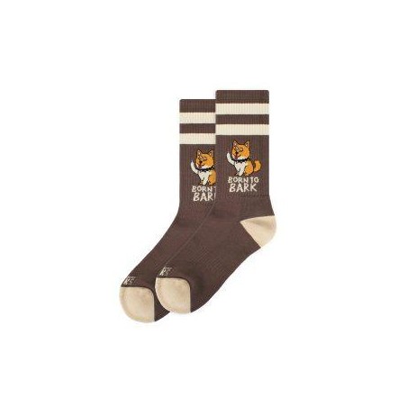 Chaussettes Born to Bark - Mid High - One Size AMERICAN SOCKS