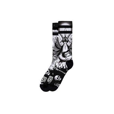 Chaussettes Baphomet - Mid High - L/XL AMERICAN SOCKS