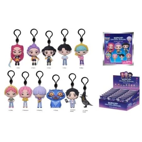 K-POP Demon Hunters - Series 1 - 3D Foam Bag Clip
