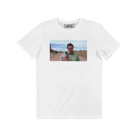 T-shirt Walter Glock 22 blanc GRAFITEE