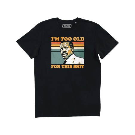 T-shirt To old noir GRAFITEE