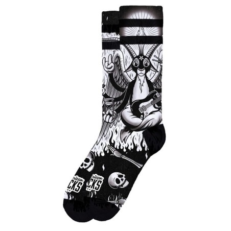 Chaussettes Baphomet - Mid High - S/M AMERICAN SOCKS
