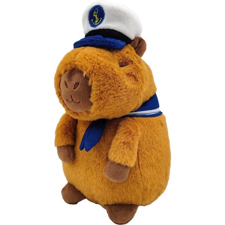 HUG A CAPYBARA - Capitaine - Peluche 23cm