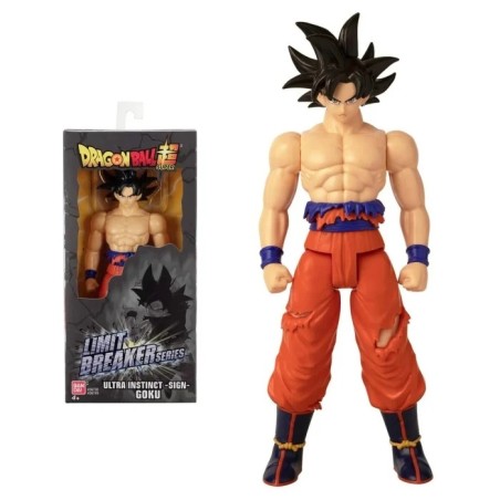 DRAGON BALL - Ultra Instinct Goku - Figurine géante Limit Breaker 30cm BANDAI RED
