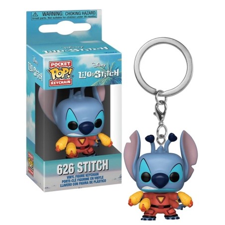 LILO & STITCH - Pocket Pop Keychains - 626 Stitch FUNKO