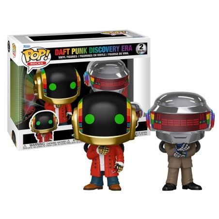 DAFT PUNK - POP Rocks - 2 Pack Discovery FUNKO