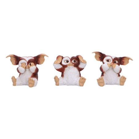 Gremlins pack 3 figurines Three Wise Gizmo 8 cm  NEMESIS NOW