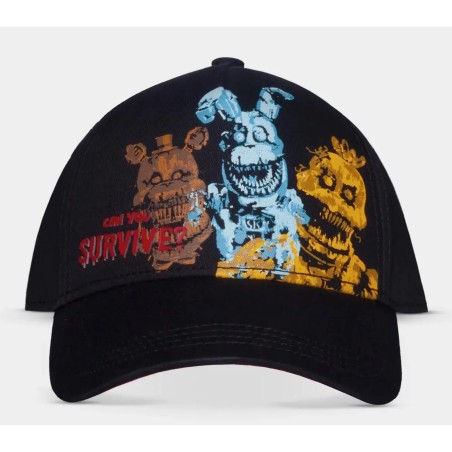 FIVE NIGHTS AT FREDDY'S - Can you survive - Casquette Ajustable DIFUZED
