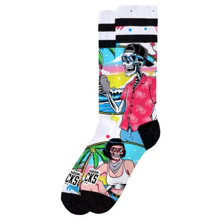 Chaussettes Neon Paradise - Mid High - S/M AMERICAN SOCKS