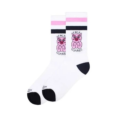 Chaussettes F*ck Humans - Mid High - One Size AMERCAN SOCKS