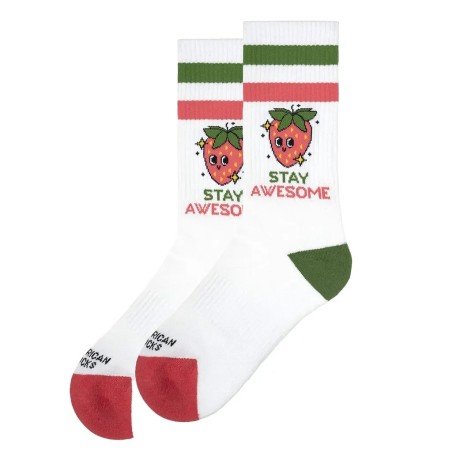 Chaussettes Stay Awesome - Mid High - One Size AMERCAN SOCKS