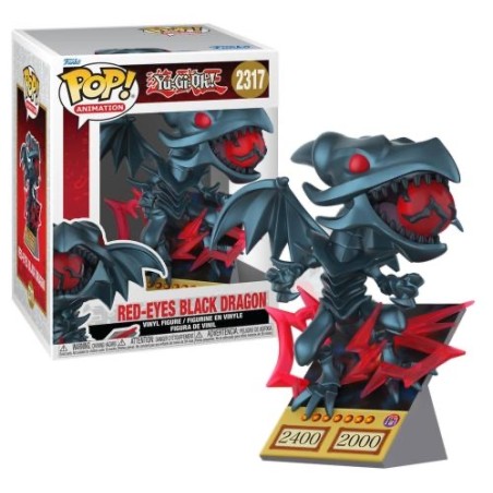 YU-GI-OH! - POP Premium N° 2317 - Dragon noir aux yeux rouges (Carte)