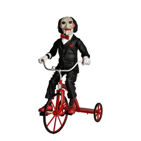 Saw figurine sonore Billy with Tricycle 30 cm NECA