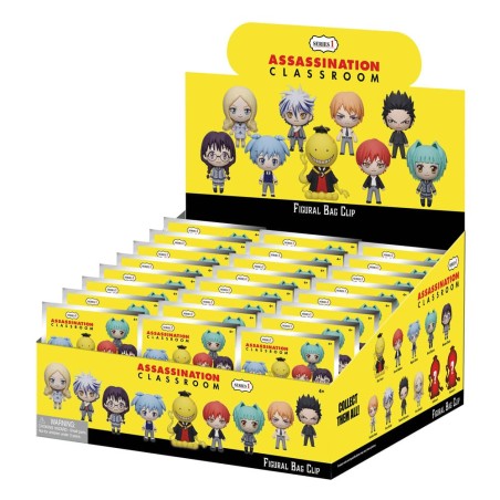ASSASSINATION CLASSROOM - Series 1 - 3D Foam Bag Clip