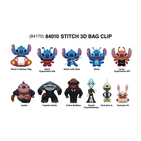 STITCH IN SPACE - Exclusive 4 - 3D Foam Bag Clip