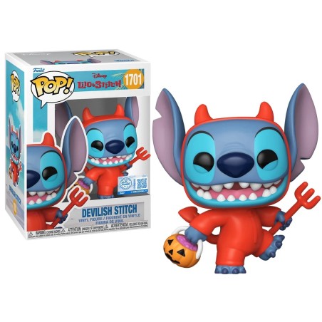 LILO & STITCH - POP Disney N° 1701 - Stitch en diable