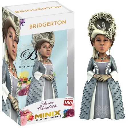 La Chronique des Bridgerton figurine Minix la reine Charlotte 12 cm